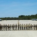 U.S. Army Soldiers and Navy Sailors participate in the Freedom 250th International Aerial Review
