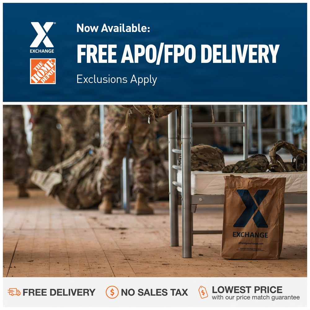 Army &amp; Air Force Exchange Service Brings The Home Depot to Military Shoppers Overseas