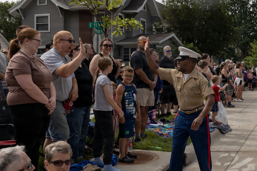 2nd MAW Band performs at the Sturgis Falls celebration