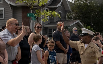 2nd MAW Band performs at the Sturgis Falls celebration