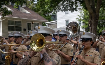 2nd MAW Band performs at the Sturgis Falls celebration