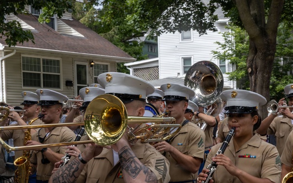 2nd MAW Band performs at the Sturgis Falls celebration