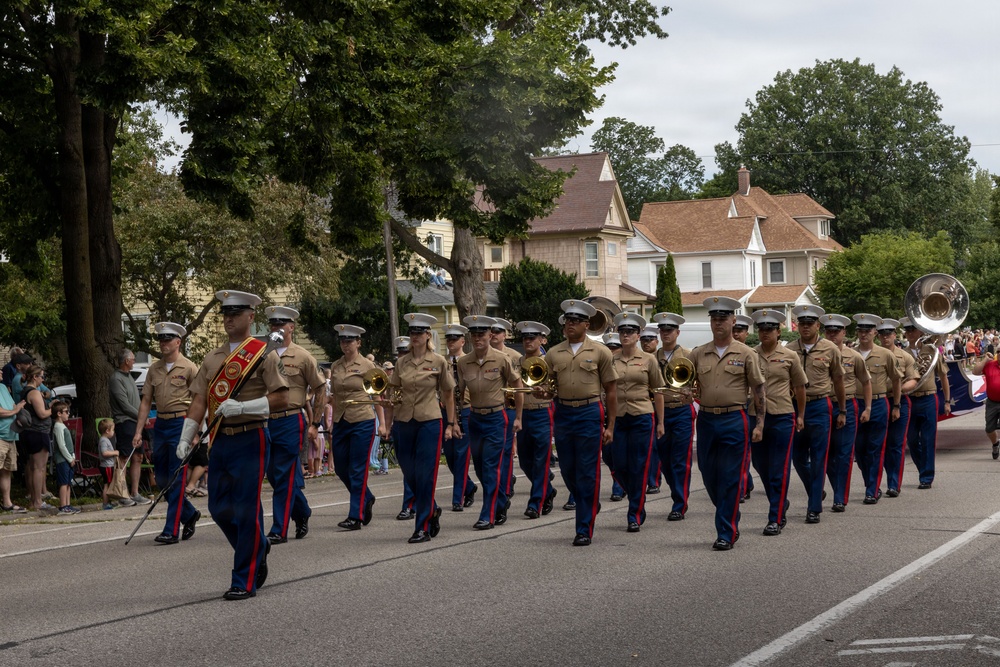 2nd MAW Band performs at the Sturgis Falls celebration