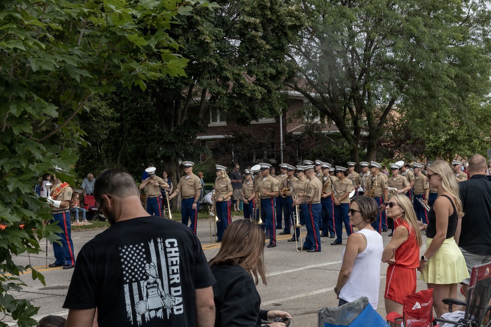 2nd MAW Band performs at the Sturgis Falls celebration