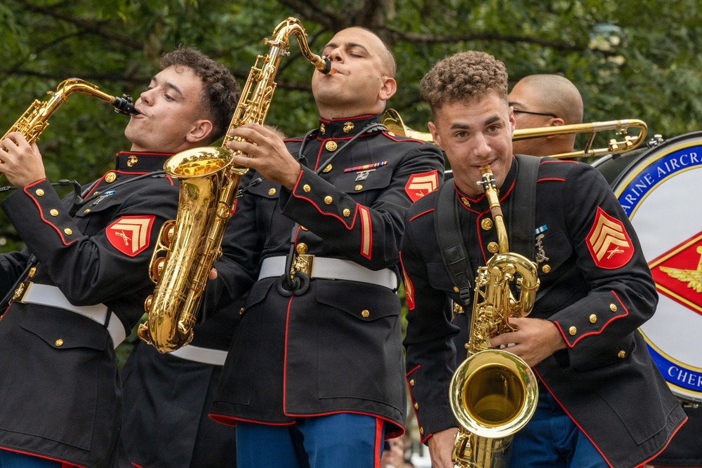 2nd MAW Band performs at the Sturgis Falls celebration