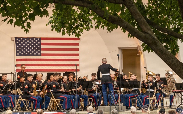 2nd MAW Band performs at the Sturgis Falls celebration