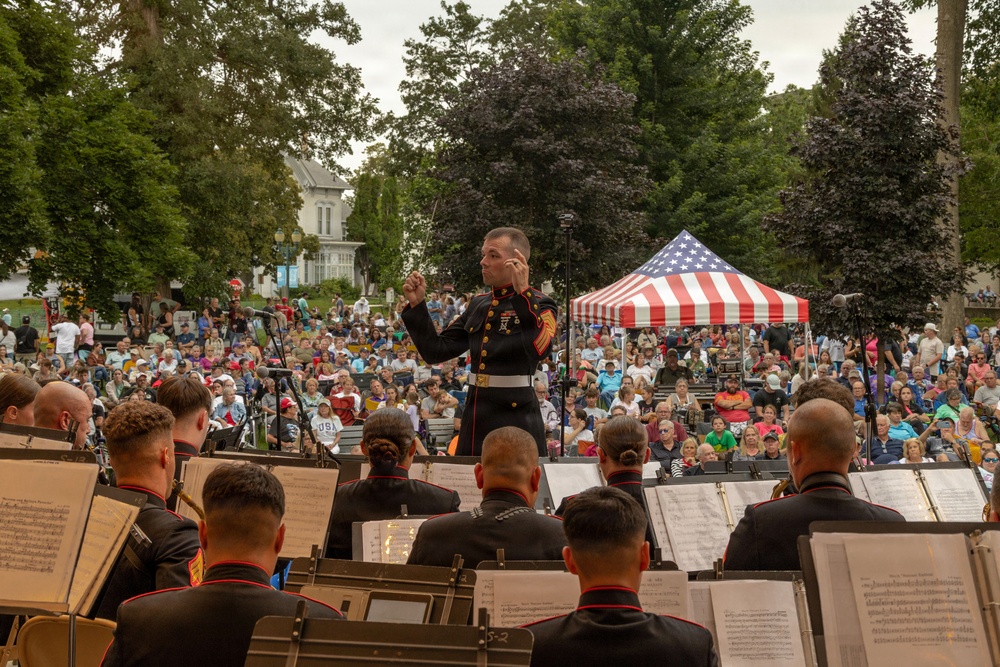 2nd MAW Band performs at the Sturgis Falls celebration