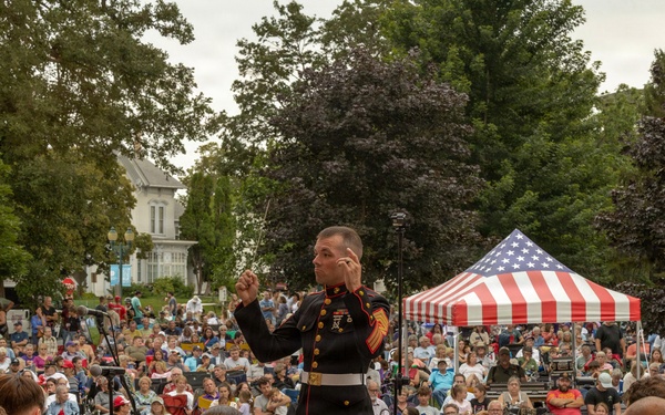 2nd MAW Band performs at the Sturgis Falls celebration