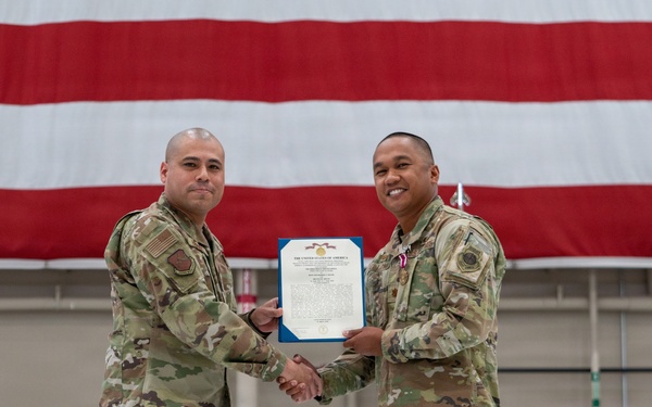 25th Maintenance Squadron Change of Command