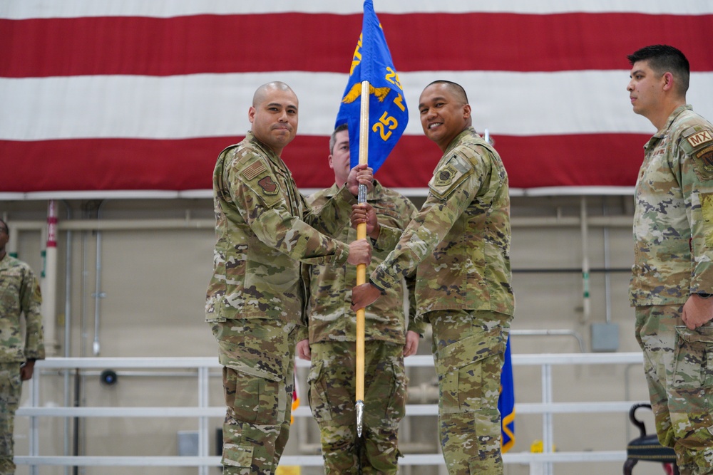 25th Maintenance Squadron Change of Command
