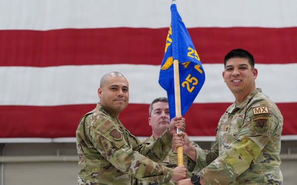 25th Maintenance Squadron Change of Command