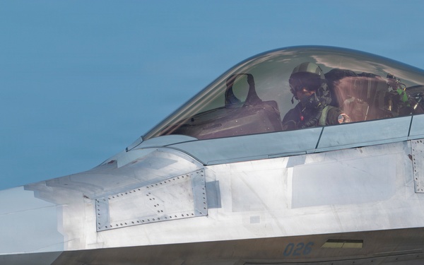 F-22 Raptor Demo Team arrives for Freedom 250 celebration
