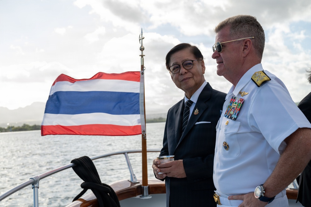 US PACOM Commander Hosts Thai Deputy Prime Minister