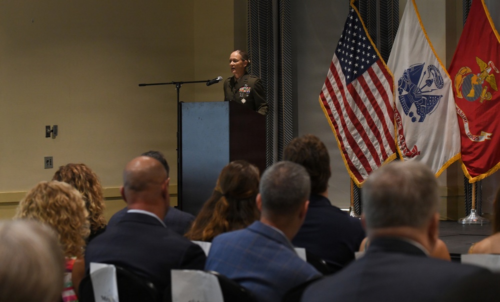 Brig. Gen. Hennigan Addresses JECC