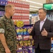 Mr. William G. Fitzhugh Visits the MCAS New River Commissary