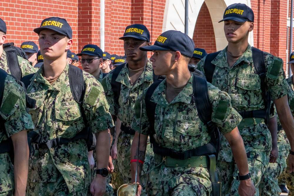 Recruits of Recruit Training Command