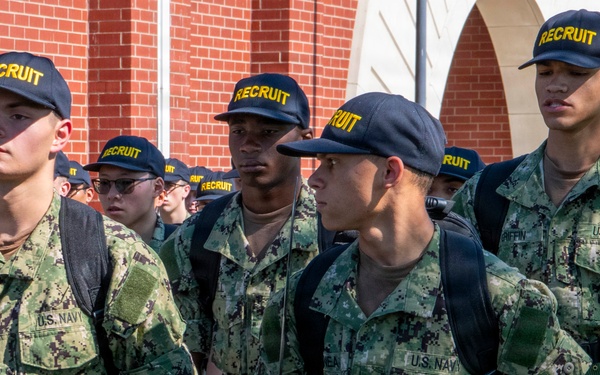 Recruits of Recruit Training Command