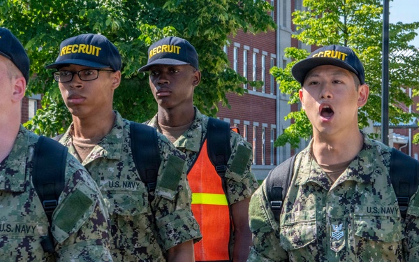 Recruits of Recruit Training Command
