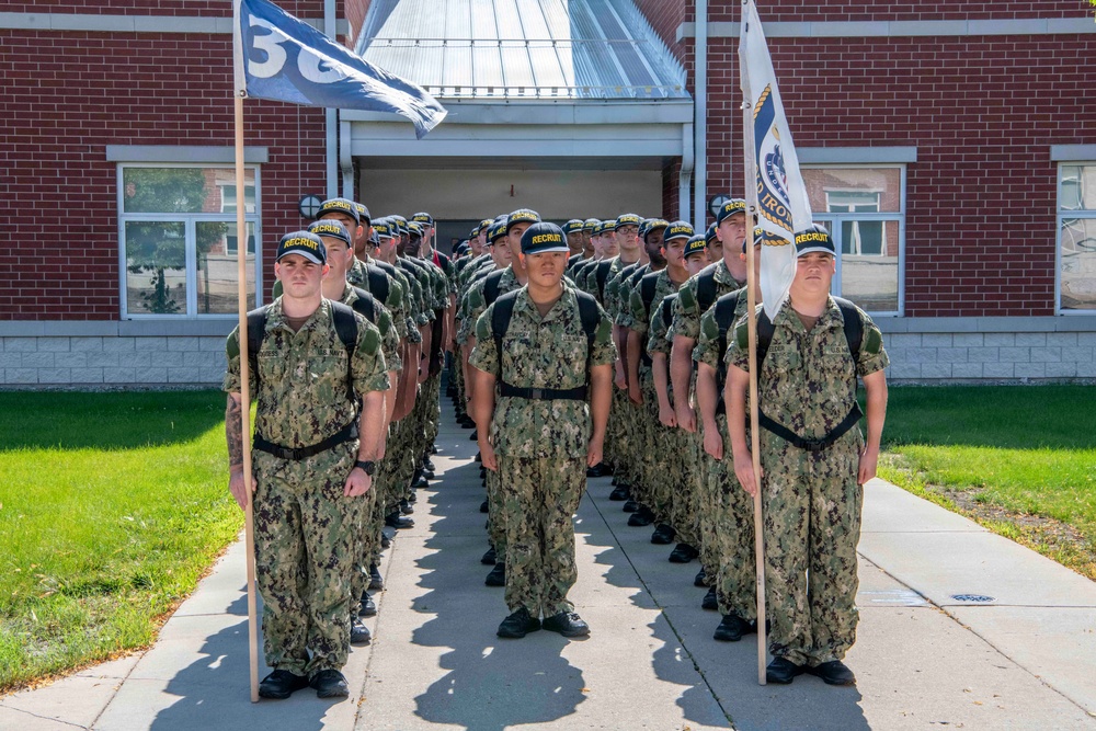 Recruits of Recruit Training Command