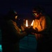 USS Mount Whitney Conducts Night Flight Ops