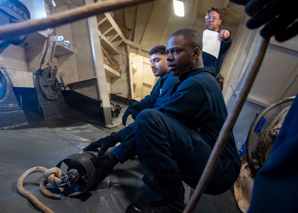 USS Mount Whitney NIXIE Stream Exercise