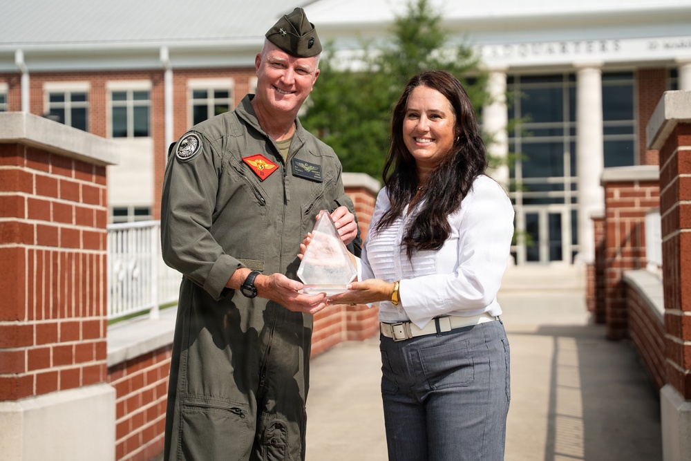 2nd Marine Aircraft Wing's Mrs. Alura Acosta named the Marine Corps' Civilian Safety Professional of the Year