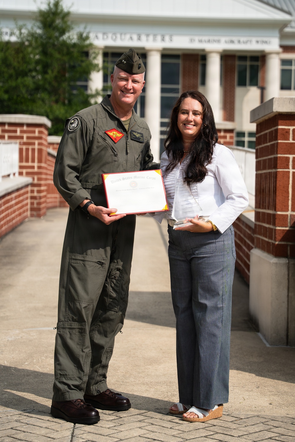 2nd Marine Aircraft Wing's Mrs. Alura Acosta named the Marine Corps' Civilian Safety Professional of the Year