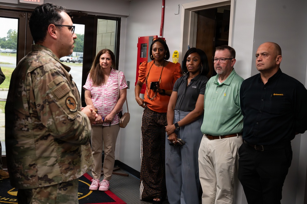 20th Operations Support Squadron hosts honorary commander immersion