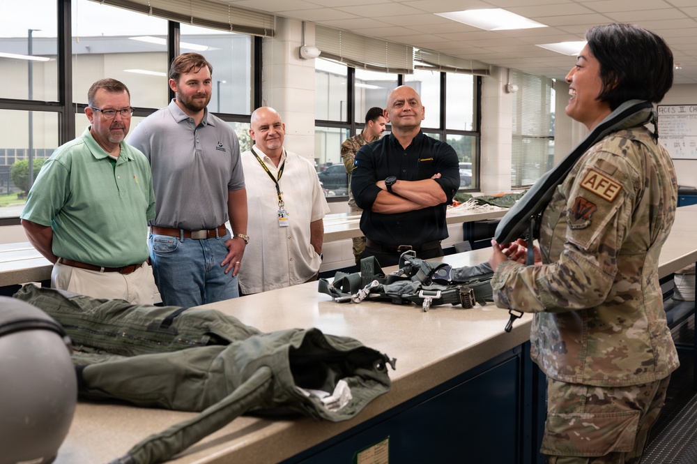 20th Operations Support Squadron hosts honorary commander immersion