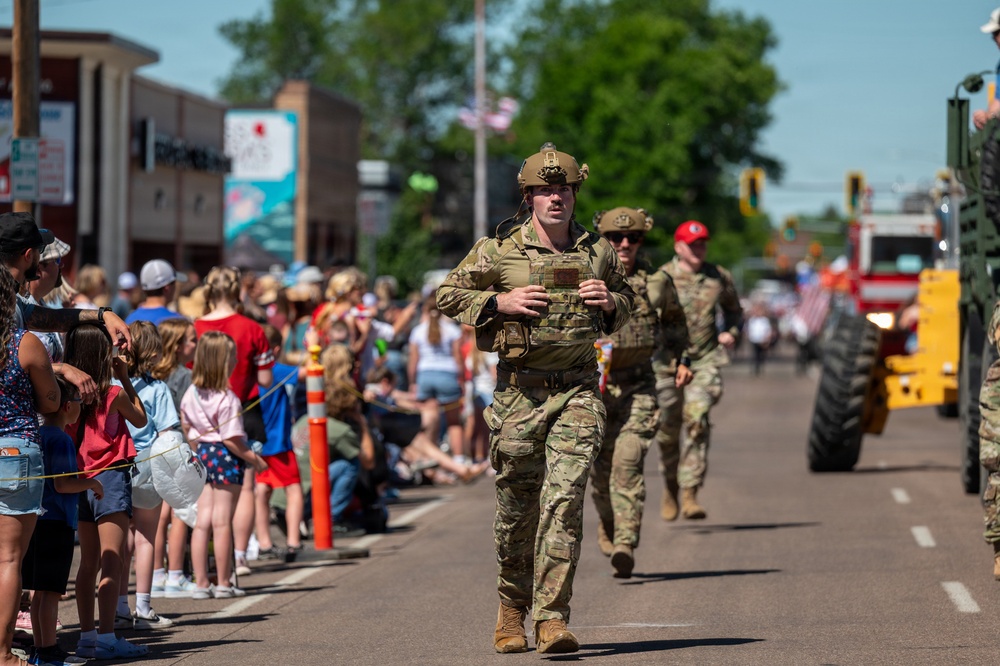 Malmstrom Airmen celebrate Nation's 250th anniversary with Great Falls community