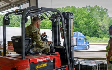 From Winding Roads to Munitions Convoys: Virginia Guardsmen Take on Critical Training at Crane