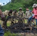 Joint Task Force - Bravo conducts a Sling Load operation to assist local Panamanian community