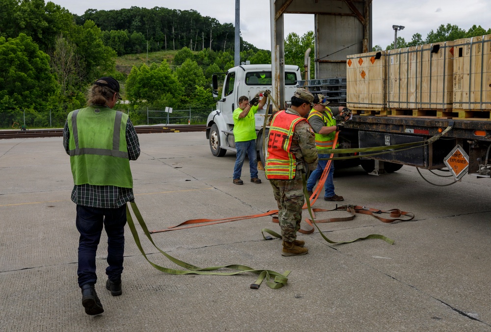 Unloading A Truck