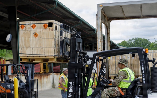 1032nd Transportation Company Supporting Operation Patriot Press