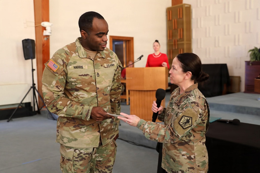 HRC Soldier of the Quarter Finds Purpose in Serving, Mentoring Others