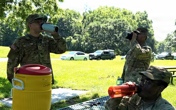 Munson Soldiers Use Summer Heat to Build Readiness During Army Warrior Task Training