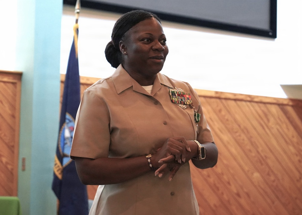 Promotion Ceremony at NWS Yorktown