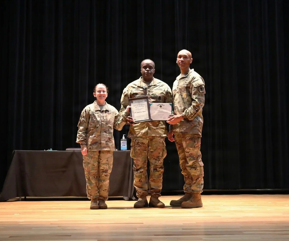 HRC Soldier of the Quarter Finds Purpose in Serving, Mentoring Others