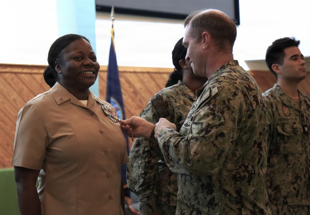 Promotion Ceremony at NWS Yorktown
