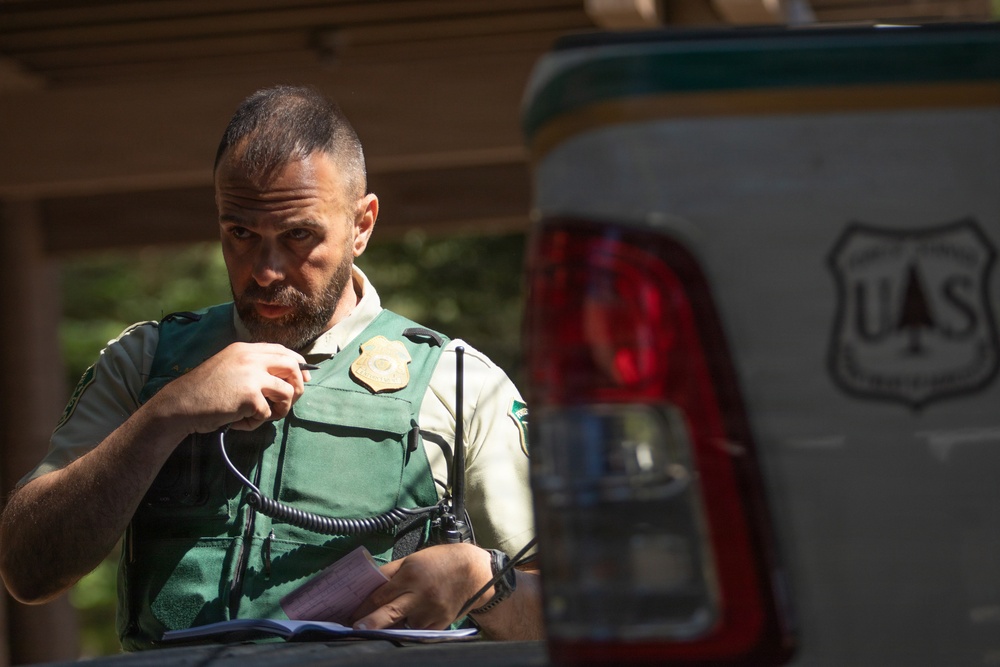Law Enforcement on Duty for Campground Fire Enforcement
