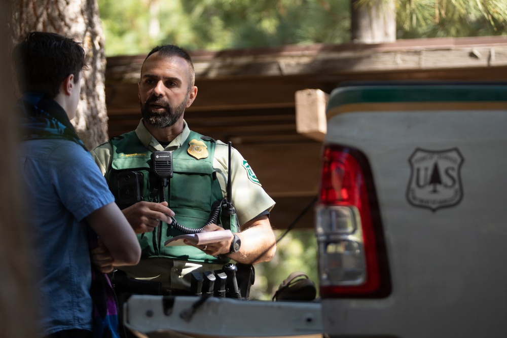 Law Enforcement on Duty for Campground Fire Enforcement