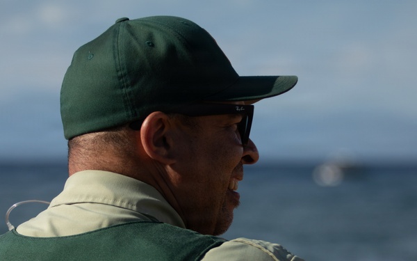 Law Enforcement on Duty at Meeks Bay