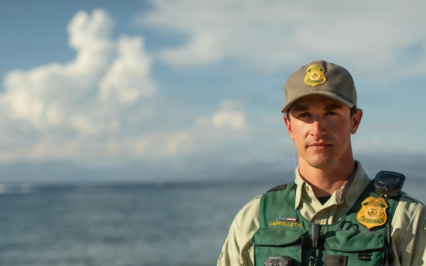 Law Enforcement on Duty at Meeks Bay