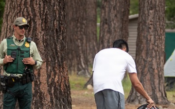 Law Enforcement on Duty for Campground Fire Enforcement