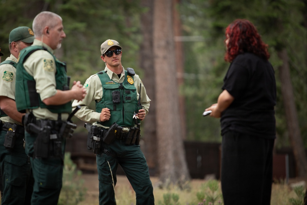Law Enforcement on Duty for Campground Fire Enforcement