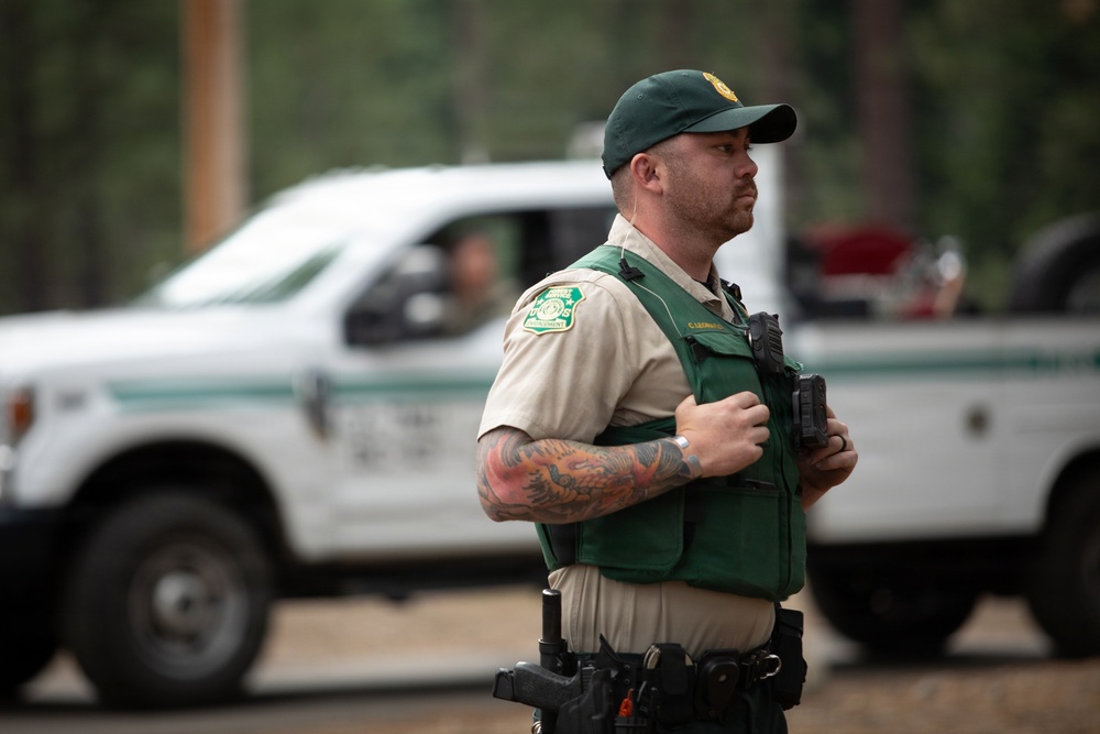Law Enforcement on Duty for Campground Fire Enforcement