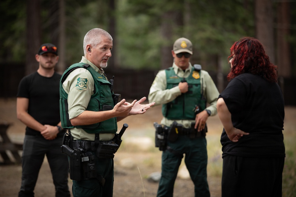 Law Enforcement on Duty for Campground Fire Enforcement
