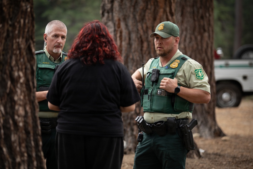 Law Enforcement on Duty for Campground Fire Enforcement