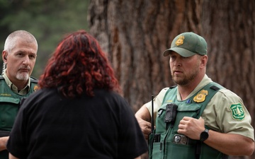Law Enforcement on Duty for Campground Fire Enforcement