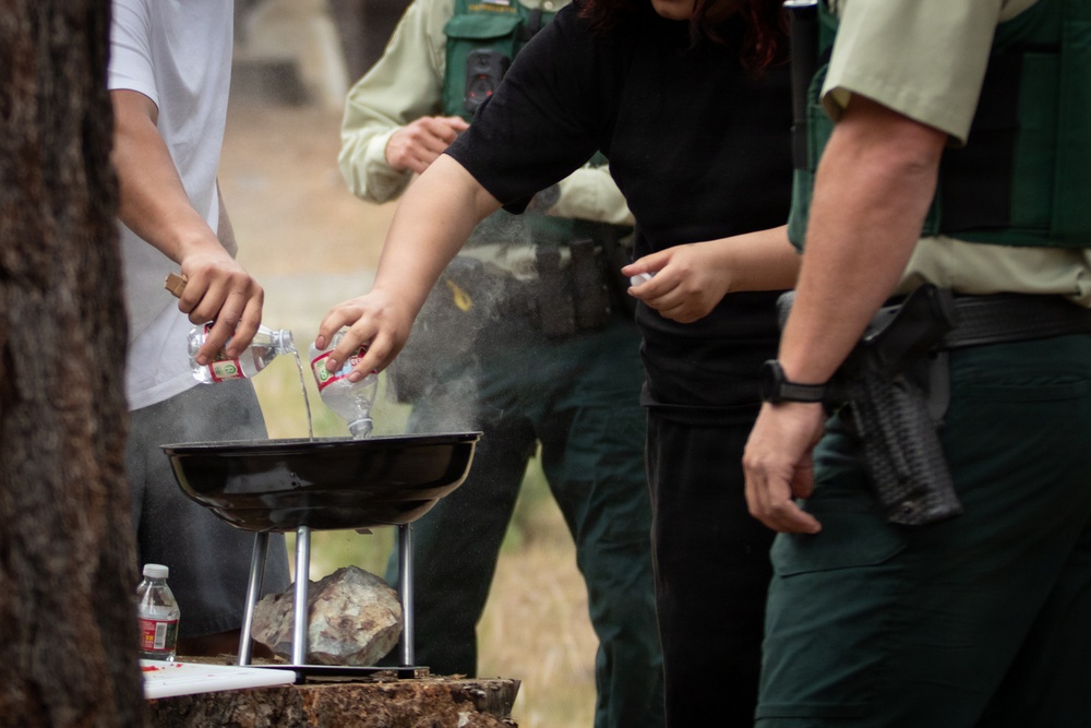 Law Enforcement on Duty for Campground Fire Enforcement
